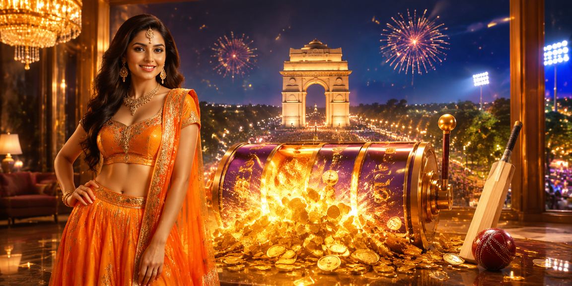Cricket fan at India Gate watching live IPL cricket betting
