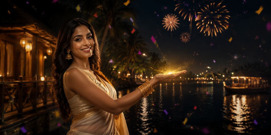 Colorful festival promotions with casino theme celebration in India